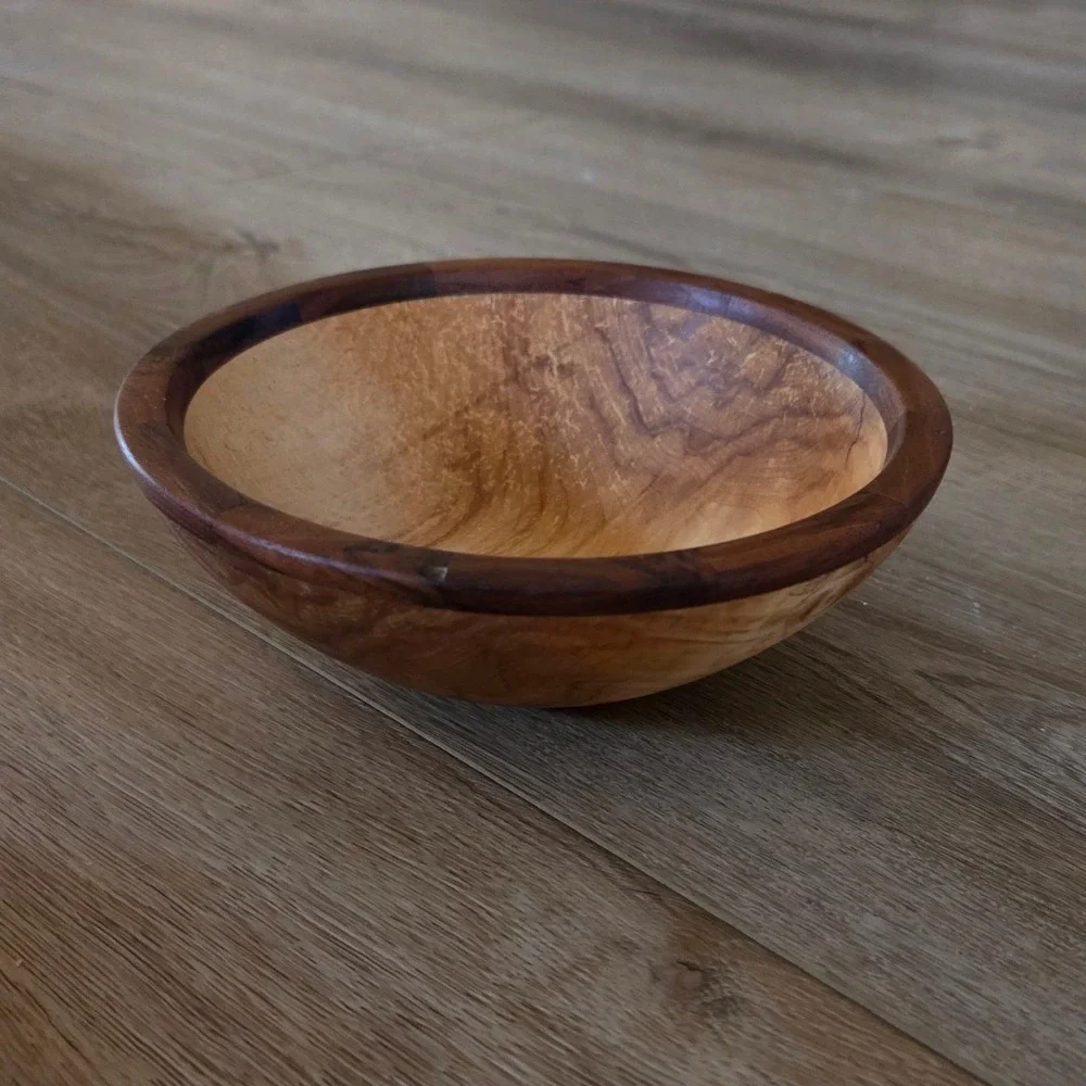 Vintage hand turned